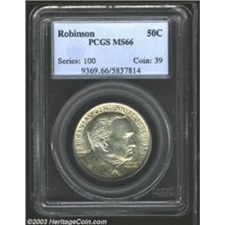1936 50C Robinson MS66 PCGS.