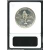 Image 2 : 1935 50C Spanish Trail--Spots Cleaned--ANACS. Unc Details, Net AU55.