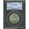 Image 1 : 1935 50C Spanish Trail MS65 PCGS.