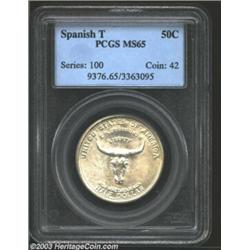 1935 50C Spanish Trail MS65 PCGS.