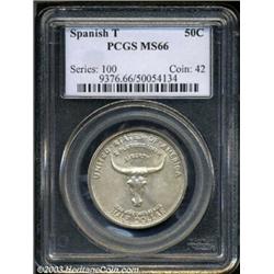 1935 50C Spanish Trail MS66 PCGS.