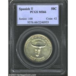 1935 50C Spanish Trail MS66 PCGS.
