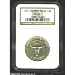 1935 50C Spanish Trail MS66 NGC.