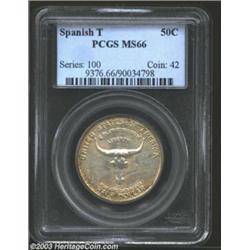 1935 50C Spanish Trail MS66 PCGS.