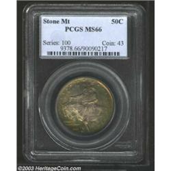 1925 50C Stone Mountain MS66 PCGS.