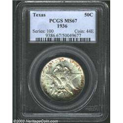 1936 SET Texas PDS Set MS67 PCGS.