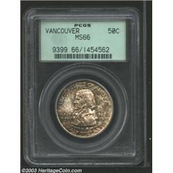 1925 50C Vancouver MS66 PCGS.