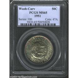 1951 50C Washington-Carver MS65 PCGS.