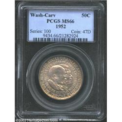 1952 50C Washington-Carver MS66 PCGS.
