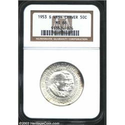 1953-S 50C Washington-Carver MS66 NGC.