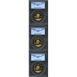1984-S G$10 Olympic Gold Ten Dollar PR69 Deep Cameo PCGS,