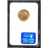 Image 2 : 1996-W G$5 Smithsonian Gold Five Dollar MS70 NGC.