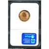 Image 2 : 1996-W G$5 Smithsonian Gold Five Dollar PR70 Ultra Cameo NGC.