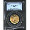 Image 1 : 1986 G$25 Half-Ounce Gold Eagle MS70 PCGS.