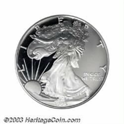 1995-W $1 Silver Eagle PR69 Ultra Cameo NGC.