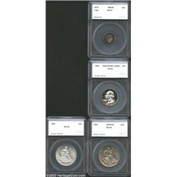1861 MS64 SEGS (MS63),