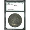 Image 1 : 1801 $1 Dollar AU50 PCI (XF45 Cleaned).