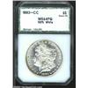Image 1 : 1883-CC $1 Morgan Dollar MS64 100% White Semi-Prooflike PCI (MS64).