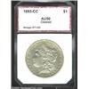 Image 1 : 1893-CC $1 Morgan Dollar AU50 Cleaned PCI (AU50 Cleaned).