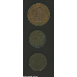 1792 Washington Getz Pattern Cent, Small Eagle, PR60 Brown,