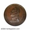 Image 1 : 1783 1C Washington &amp; Independence Cent, Draped Bust, Copper Restrike, Engrailed Edge PR65 Bro