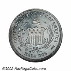 1861 50C Scott Token MS60 ANACS.