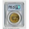 Image 2 : 1981 Mark Twain One Ounce Gold Medal MS67 PCGS.