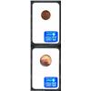 Image 2 : 2000 Cent--Broadstruck with Obverse Brockage--MS67 Red NGC,