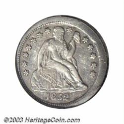 1852-O 10C Dime--Broadstruck--XF45 NGC.