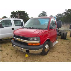 2010 CHEVROLET CAB & CHASSIS, VIN/SN:1GB9G5B61A1112887 - DURAMAX DEISEL ENGINE, A/T, 160" W/B, ODOME