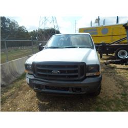2004 FORD F250 SERVICE TRUCK, VIN/SN:1FDNX20P64EC95345 - EXTENDED CAB, POWERSTROKE DIESEL, A /T, SER