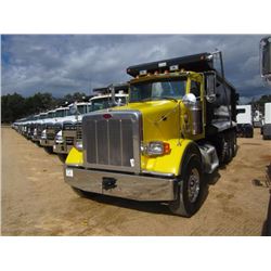 2013 PETERBILT 367 DUMP, VIN/SN:1NPTLP0X6DD197435 - TRI-AXLE, PACCAR 455 HP ENGINE, ALLISON A/T, 46K