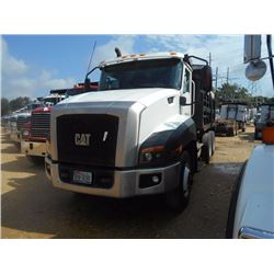 2012 CAT CT660S DUMP, VIN/SN:1HTJGTKT0CJ690553 - T/A, CAT CT13 ENG, A/T, ENGINE BRAKE, HUTCHESON 14'
