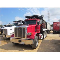 2009 PETERBILT 367 DUMP, VIN/SN:1NPTL40X49N782000 - TRI-AXLE, 400 HP CUMMINS ISX 400 DIESEL ENGINE, 