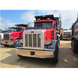 2009 PETERBILT 367 DUMP TRUCK, VIN/SN:1NPTL40X39N781999 - TRI-AXLE, 400 HP CUMMINS ISX ENG, 8LL TRAN