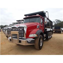 2007 MACK CTP713P DUMP, VIN/SN:1M2AT13C57M001151 - TRI-AXLE, 405 HP MACK MP7-405 ENG, T310 MACK 10 S