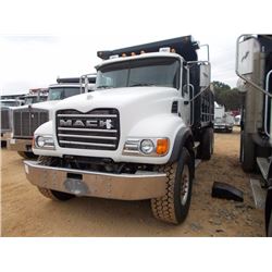2007 MACK CV713 DUMP TRACTOR, VIN/SN:1M2AG11C07M059241 - T/A, MACK AI-427 ENGINE, MACK T310M 10 SPD 