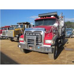 2007 MACK CTP713 DUMP, VIN/SN:1M2AT04C77M004416 - TRI-AXLE, 405 HP MACK MP7 ENG, ALLISON A/T, 44K RE