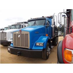 2006 KENWORTH T800 DUMP, VIN/SN:1XKDDT9X16R129395 -T/A, CAT DIESEL ENGINE, 10 SPD TRANS, 14' DRAGON 