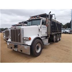2005 PETERBILT 378 DUMP, VIN/SN:1NPFLUEX95N856026 - TRI-AXLE, CAT C13 ENGINE, 8LL TRANS, 46K REARS, 