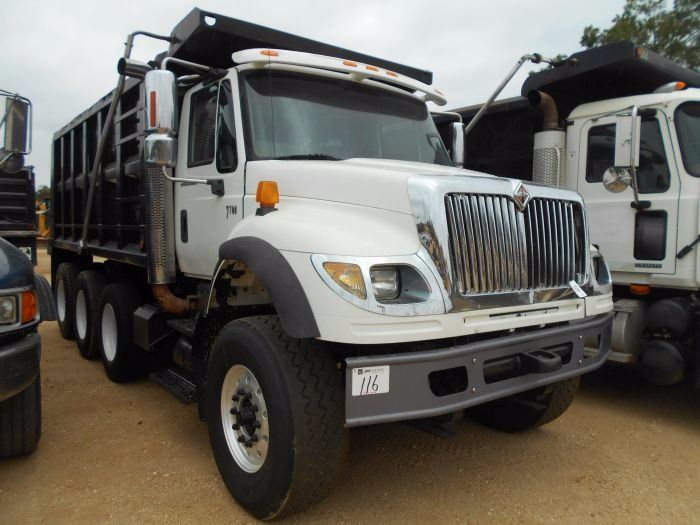 2006 INTERNATIONAL 7700 DUMP, VIN/SN:1HRTTYAHT86J266351 - TRI-AXLE ...