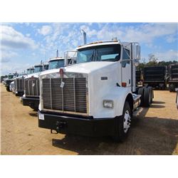 2008 KENWORTH T800 CAB AND CHASSIS, VIN/SN:1XKDDU0X38R228693 - T/A, CAT DIESEL ENG, 10 SPD TRANS, 44
