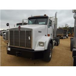 2007 KENWORTH T800 CAB & CHASSIS, VIN/SN:1XKDDUOX47J186760 - T/A, CAT C13 ACERT ENGINE, 10 SPD TRANS