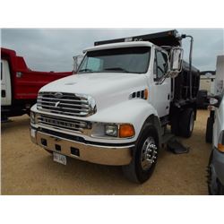 2007 STERLING ACTERRA DUMP, VIN/SN:2FZACGDC97AX50233 - S/A, CAT C7 DIESEL ENG, 6 SPD TRANS, 42K REAR