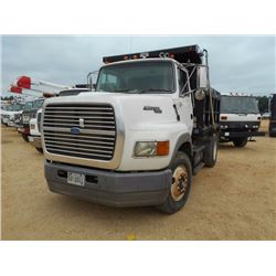 1996 FORD AEROMAX L9000 DUMP TRUCK, VIN/SN:1FTYS95V2TVA08372 - S/A, CUMMINS 330HP MII ENG, 9 SPD TRA