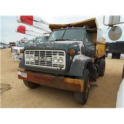 1969 GMC 9500 DUMP, VIN/SN:H19AD072605 - S/A, DETROIT DIESEL ENG, 5-2 SPD TRANS, 10' STEEL DUMP BODY