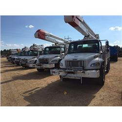 2007 FREIGHTLINER M2 BUCKET TRUCK, VIN/SN:1FVHCYDCX7HX28843 - T/A, 250HP CAT C7 DIESEL ENG, ALLISON 