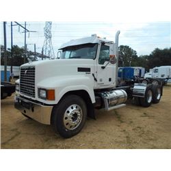 2013 MACK CHU613 TRUCK TRACTOR, VIN/SN:1M2AN07Y6DM012097 -T/A, 445 HP MACK MP8 ENG, MACK T313 13 SPD