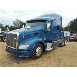 2013 PETERBILT 587 TRUCK TRACTOR, VIN/SN:1XP4DP9X8DD150885 - T/A, PACCAR MX ENGINE, 10 SPD TRANS, 40