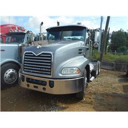 2008 MACK CXU613 TRUCK TRACTOR, VIN/SN:1M1AW02Y28N001008 - T/A, MACK MP7 DIESEL ENG, T310 MACK 10 SP